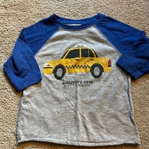 Taxi shirt size 2t
